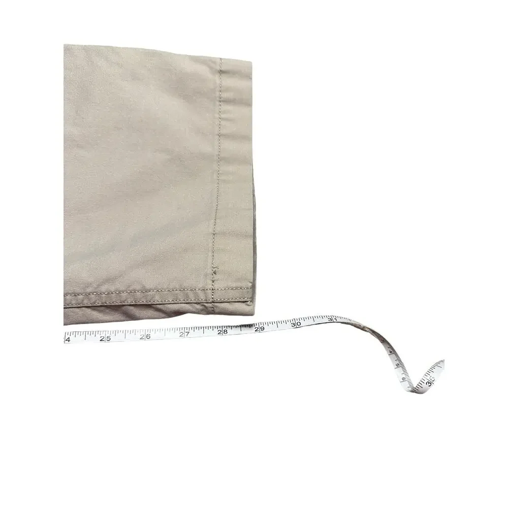 Dockers Men's Khaki Flat Front Chino Pants Size 32x30